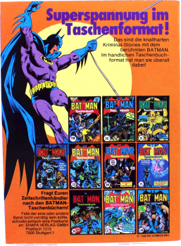 DC Comics Batman Comic Taschenbuch Nr. 39 (1988) von Ehapa
